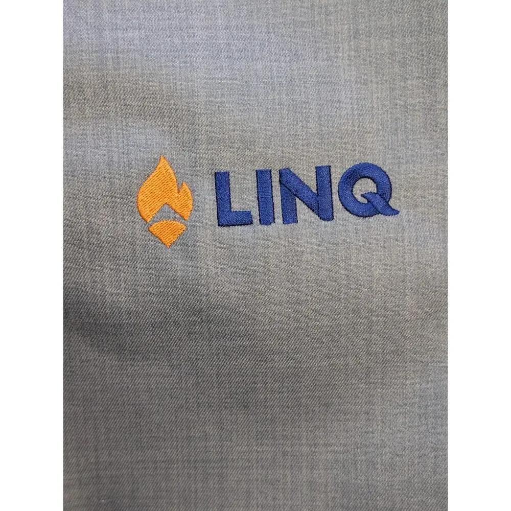 Leed's ZOOM Laptop Backpack Gray LINQ Corporate Logo New With Tags Travel Bag